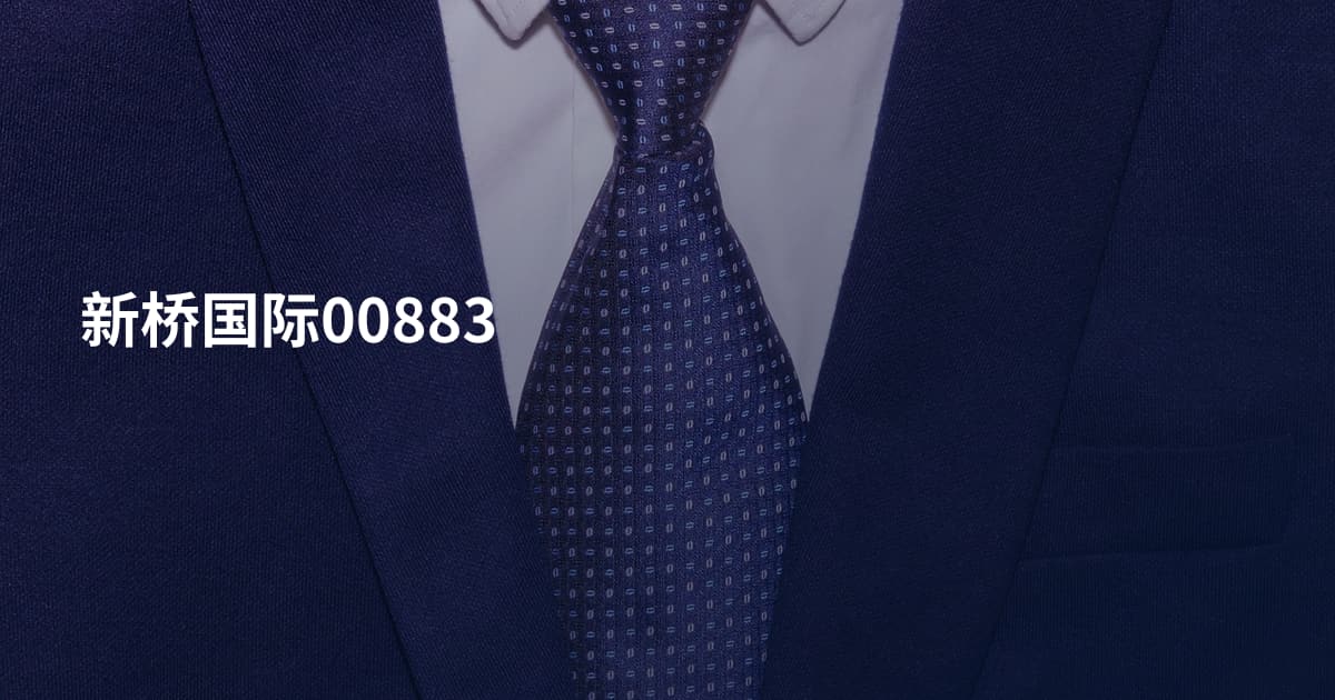 新桥国际00883