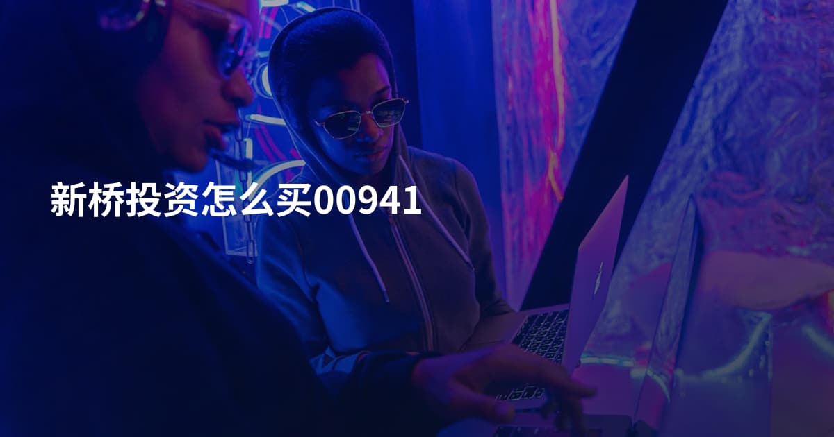 新桥投资怎么买00941