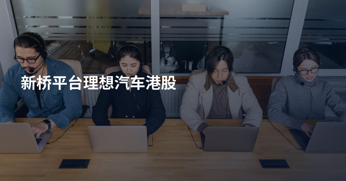 新桥平台理想汽车港股