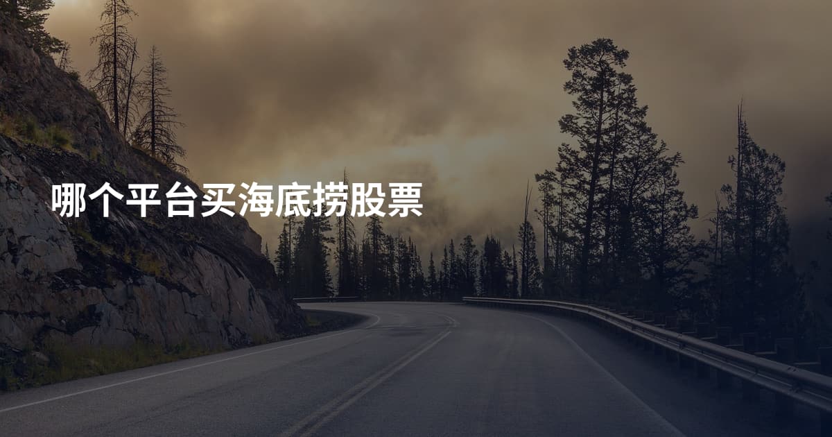 哪个平台买海底捞股票
