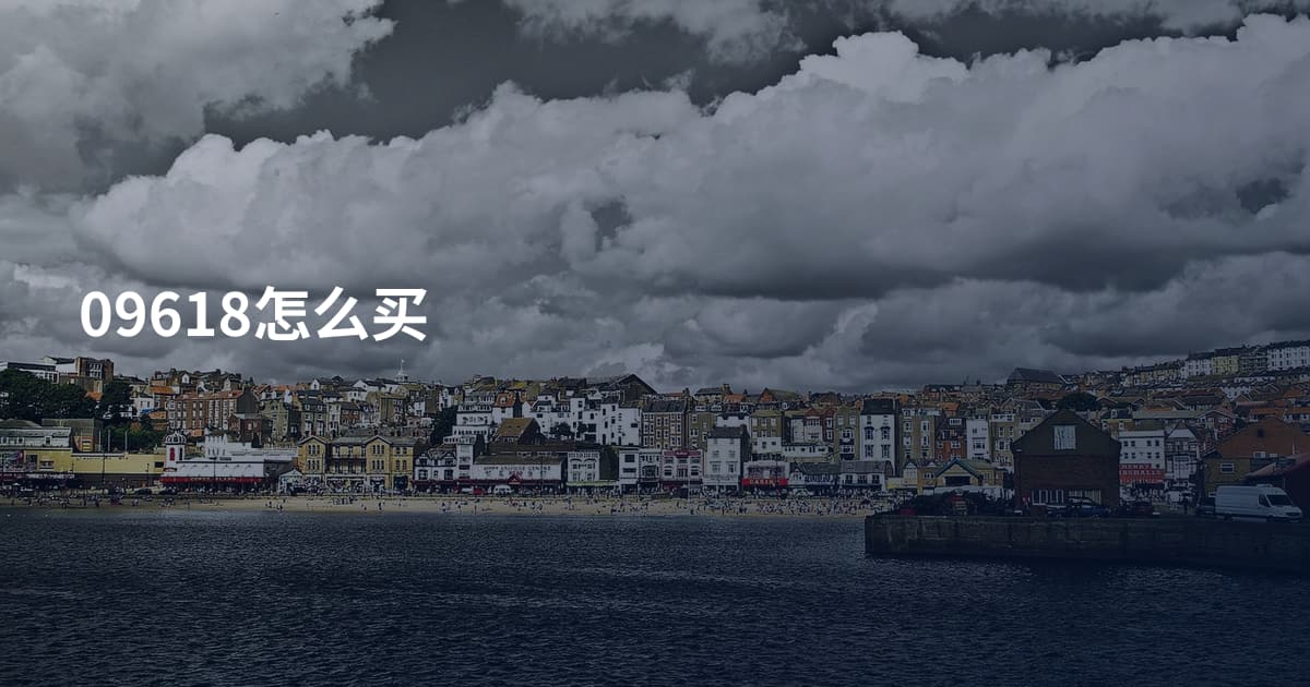 09618怎么买