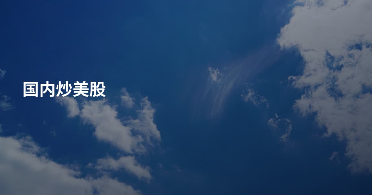 国内炒美股