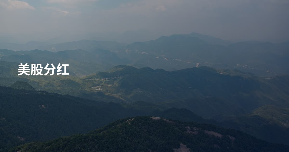 美股分红