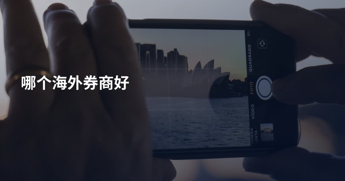 哪个海外券商好