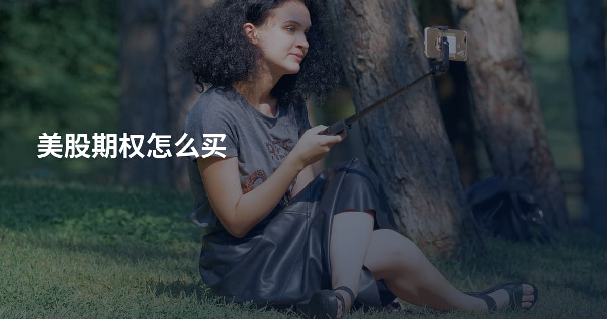 美股期权怎么买