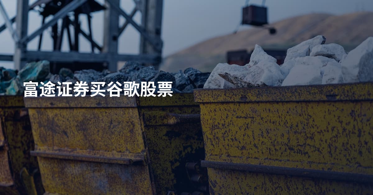 富途证券买谷歌股票