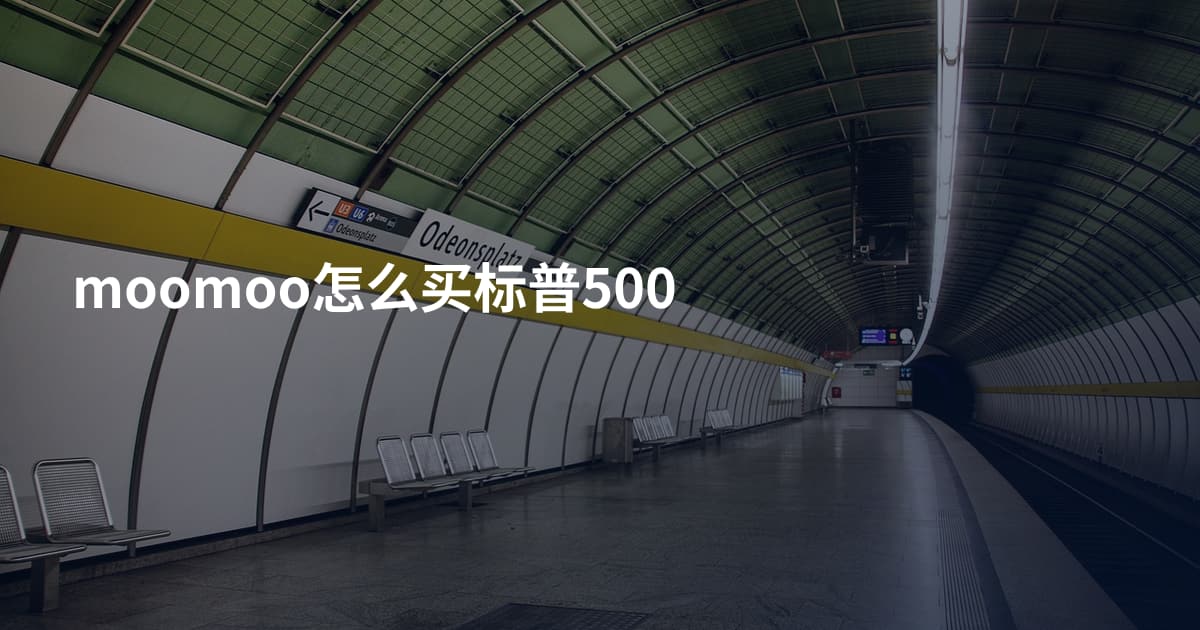 moomoo怎么买标普500