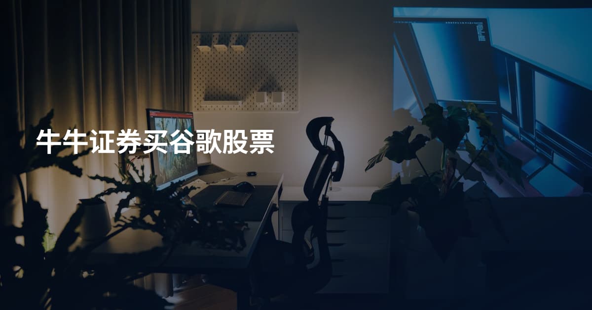牛牛证券买谷歌股票