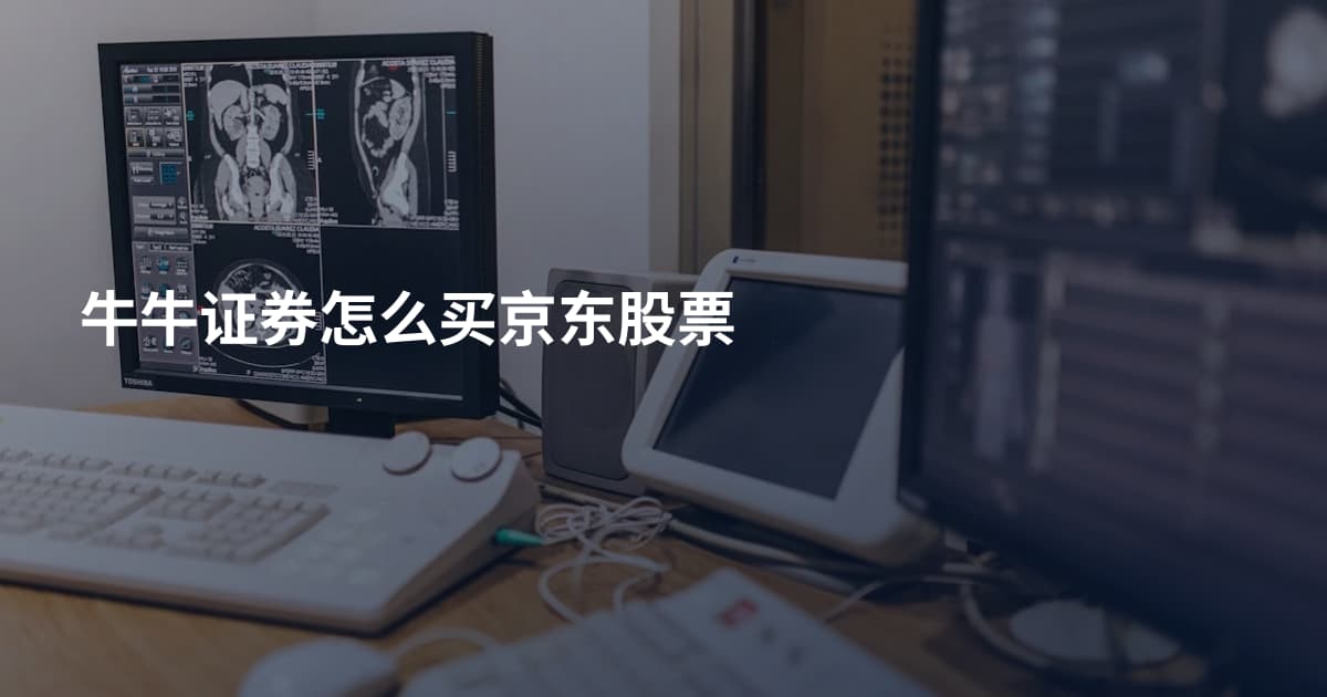 牛牛证券怎么买京东股票