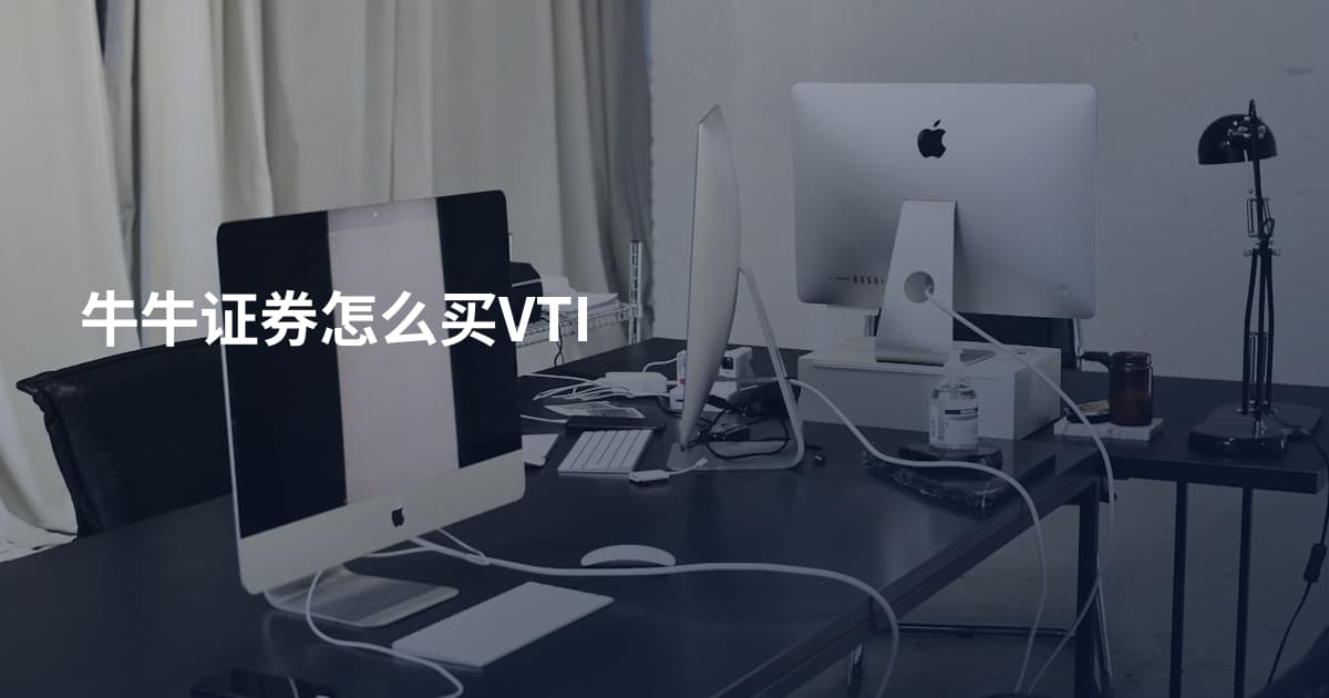 牛牛证券怎么买VTI