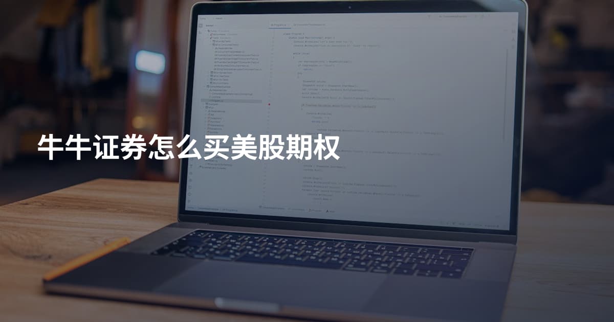 牛牛证券怎么买美股期权