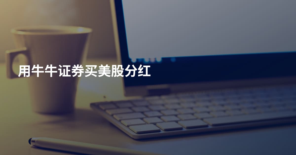 用牛牛证券买美股分红