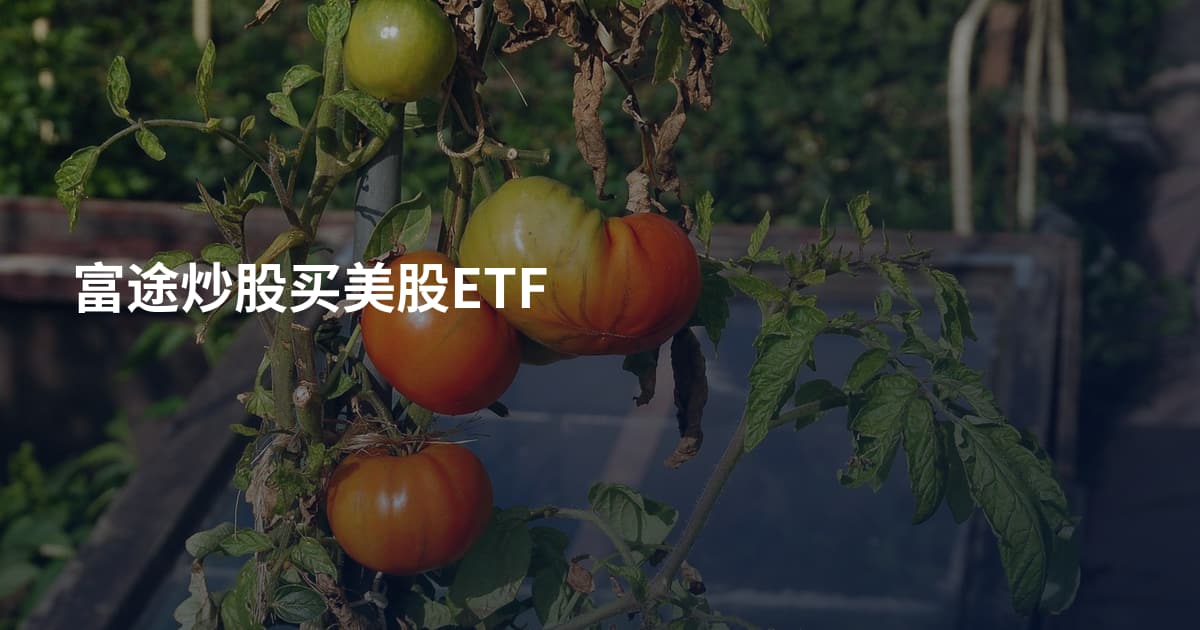 富途炒股买美股ETF