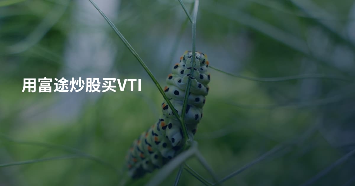 用富途炒股买VTI