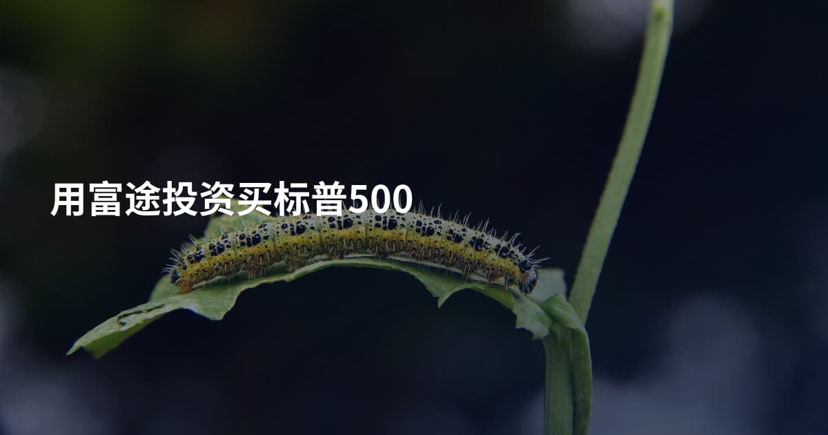 用富途投资买标普500