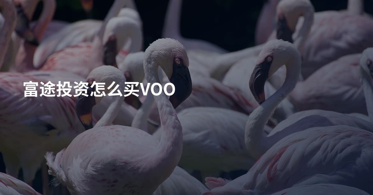 富途投资怎么买VOO