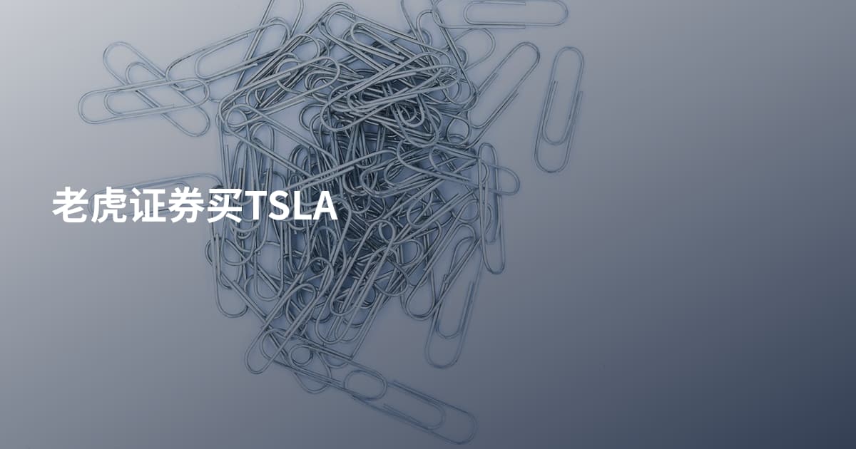 老虎证券买TSLA
