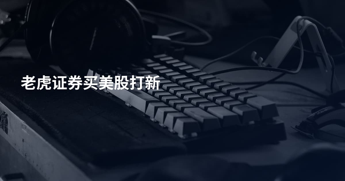老虎证券买美股打新