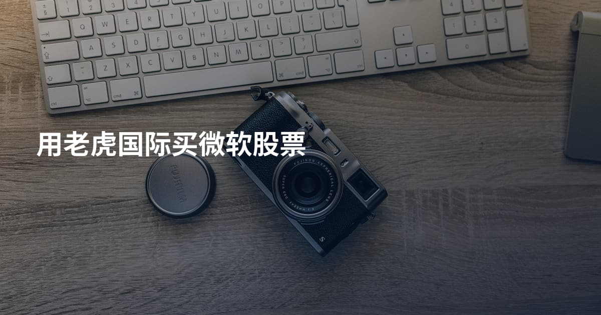 用老虎国际买微软股票