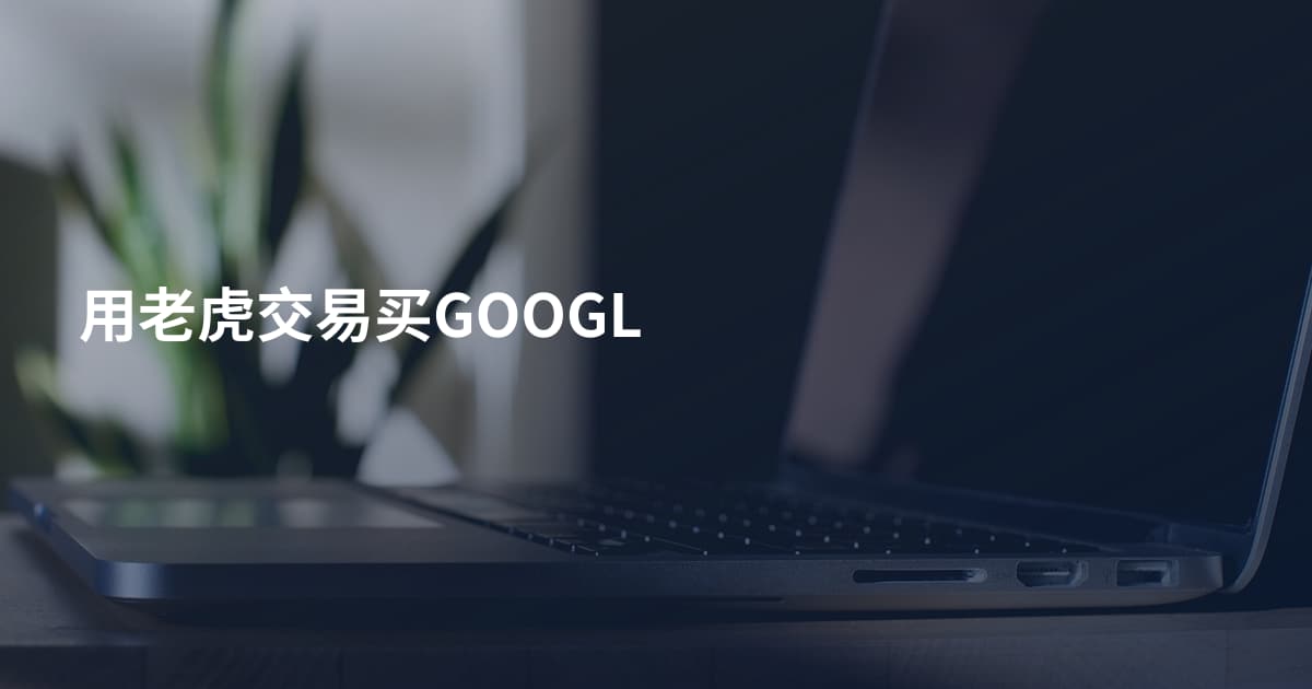用老虎交易买GOOGL