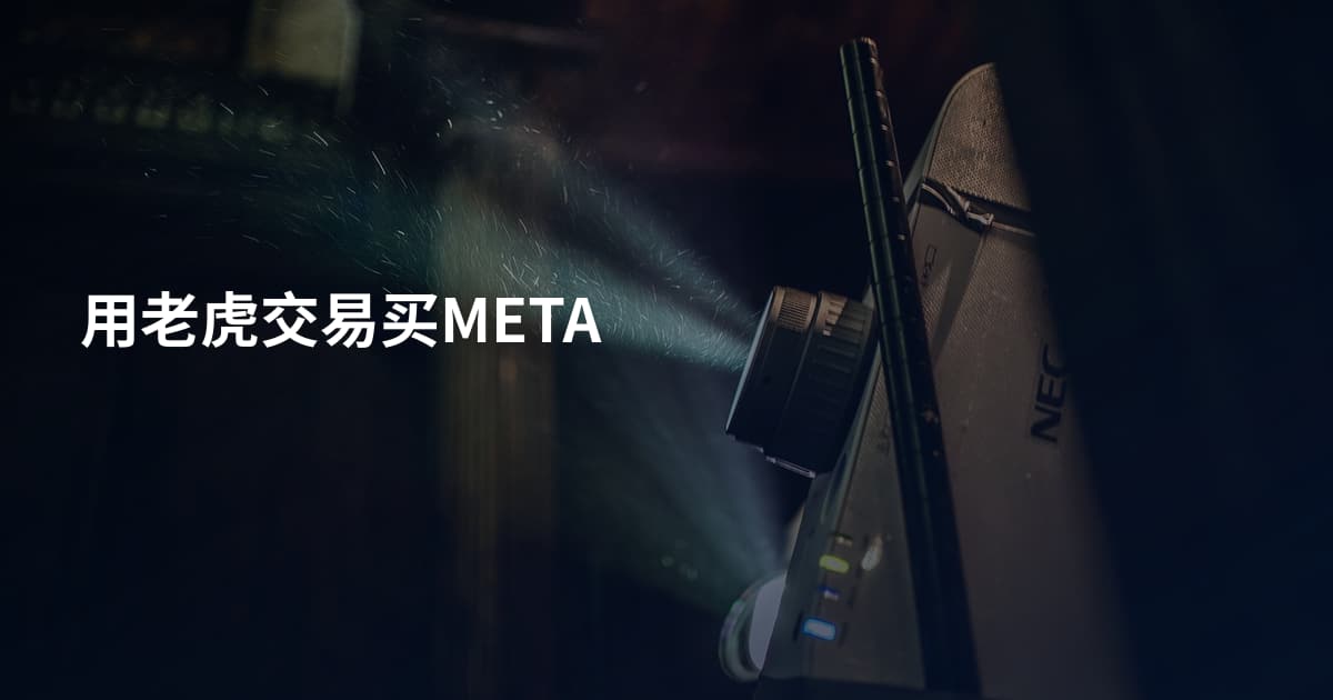 用老虎交易买META