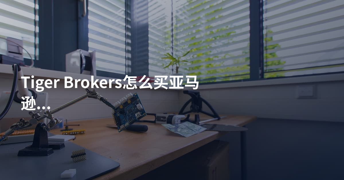 Tiger Brokers怎么买亚马逊股票