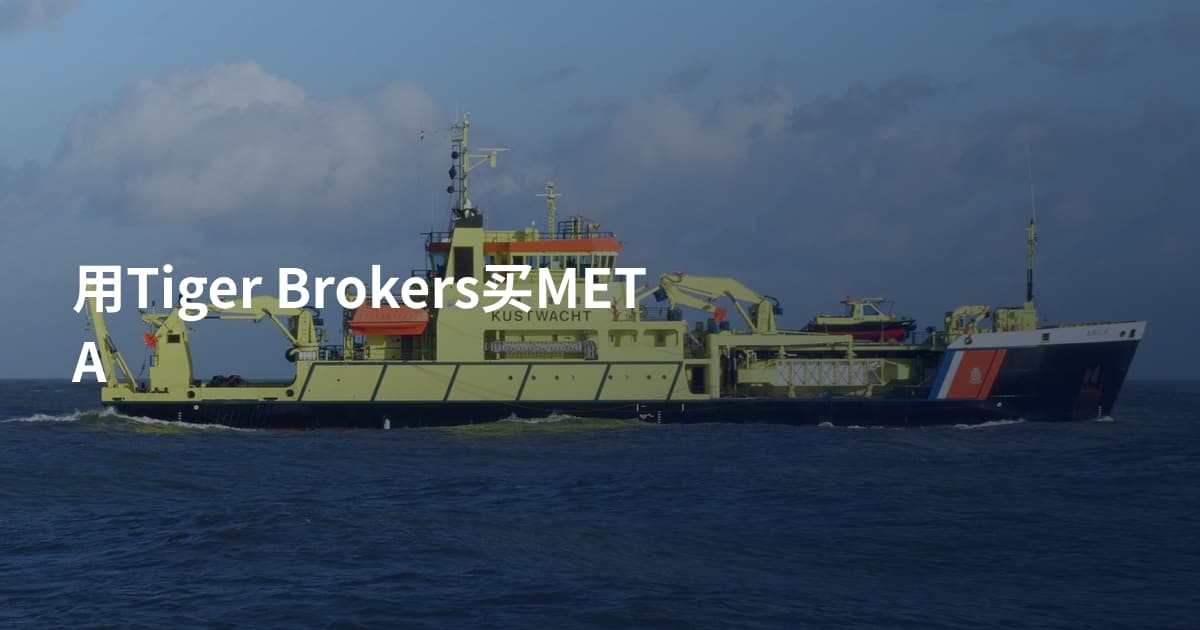 用Tiger Brokers买META