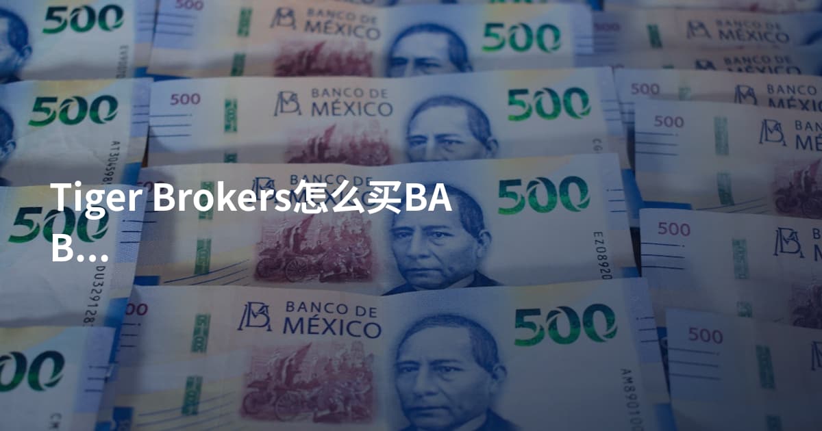 Tiger Brokers怎么买BABA
