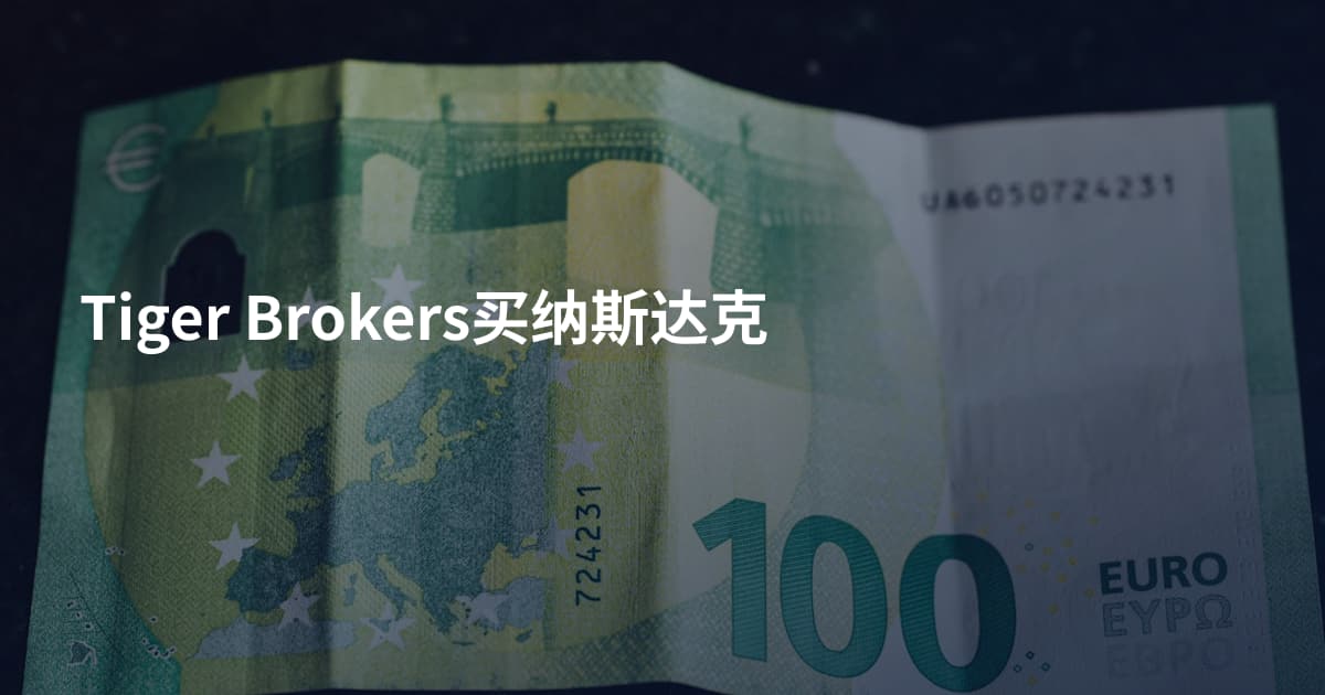 Tiger Brokers买纳斯达克