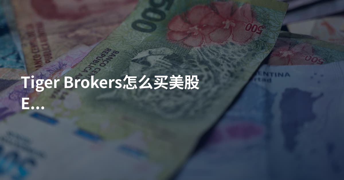 Tiger Brokers怎么买美股ETF