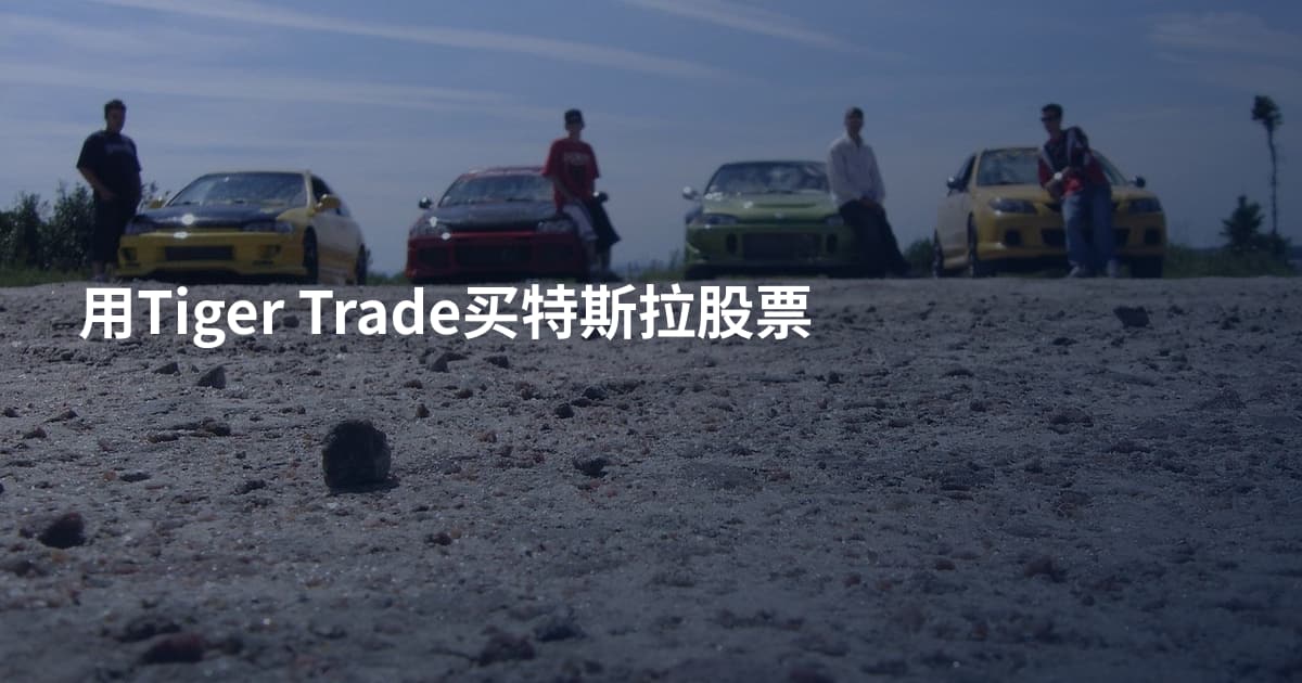 用Tiger Trade买特斯拉股票