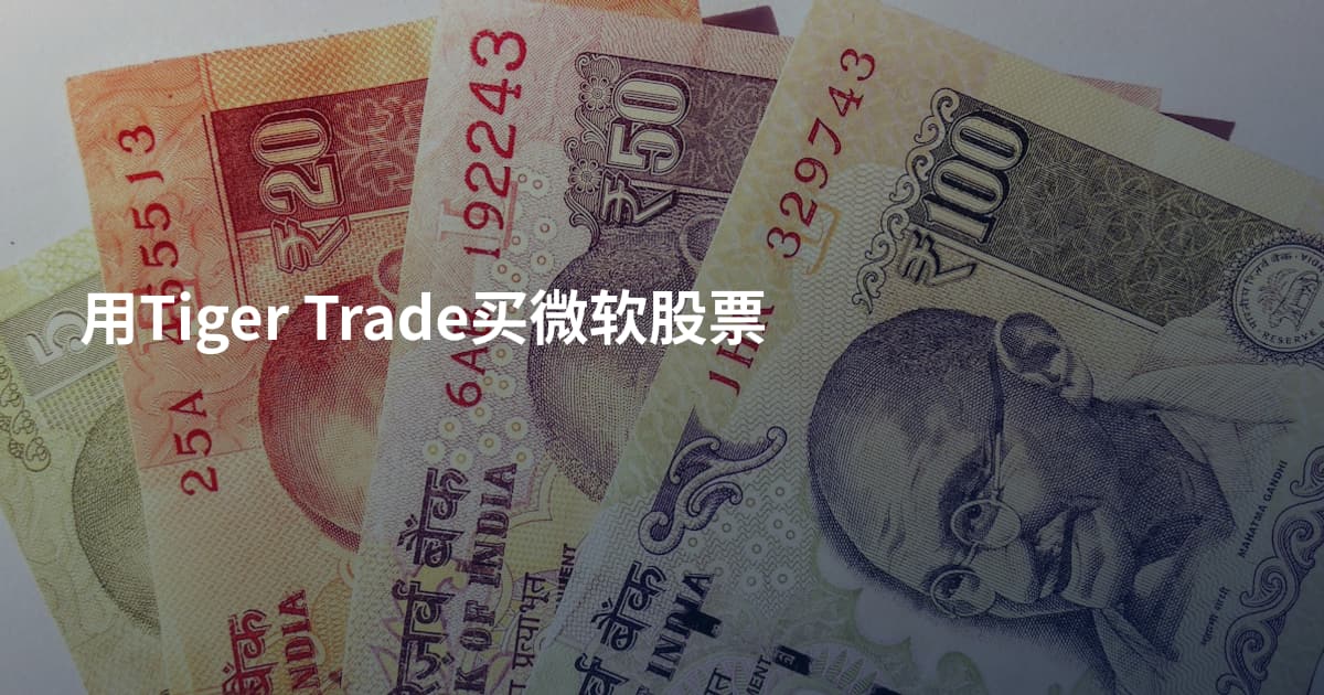用Tiger Trade买微软股票