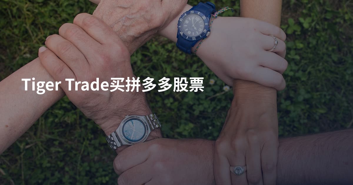 Tiger Trade买拼多多股票