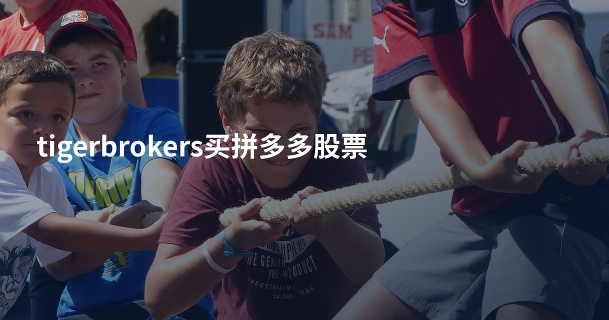 tigerbrokers买拼多多股票