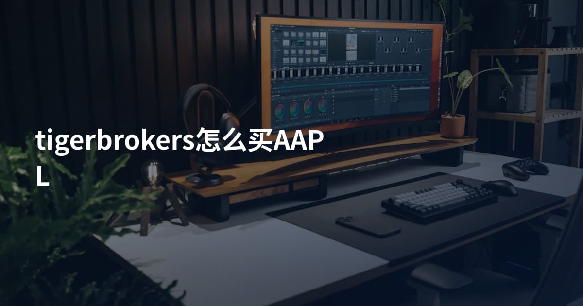 tigerbrokers怎么买AAPL