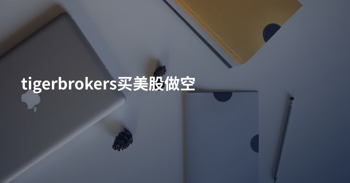 tigerbrokers买美股做空