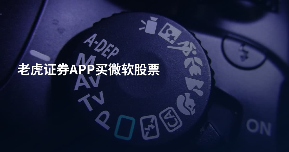 老虎证券APP买微软股票