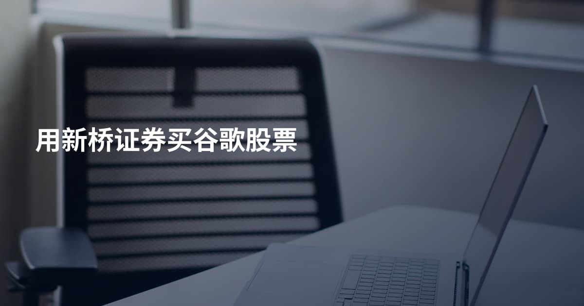 用新桥证券买谷歌股票