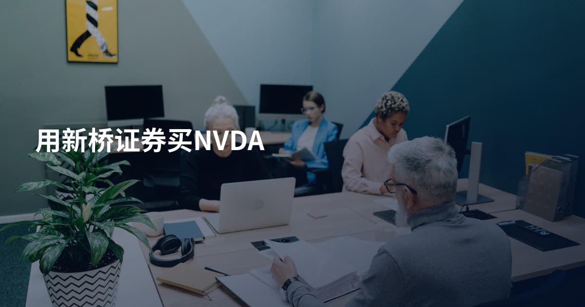 用新桥证券买NVDA