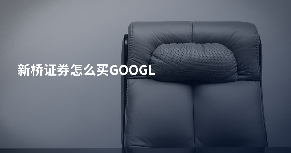 新桥证券怎么买GOOGL