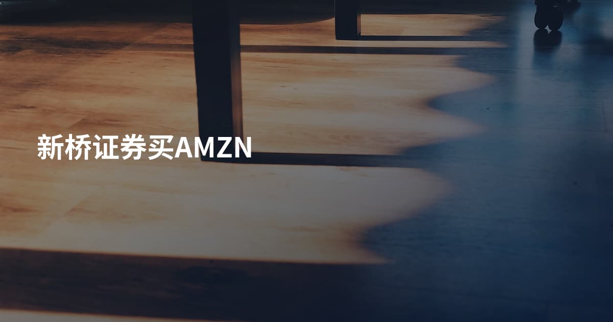 新桥证券买AMZN
