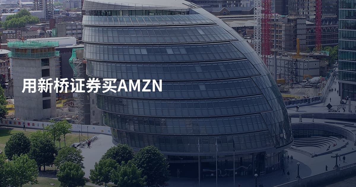用新桥证券买AMZN