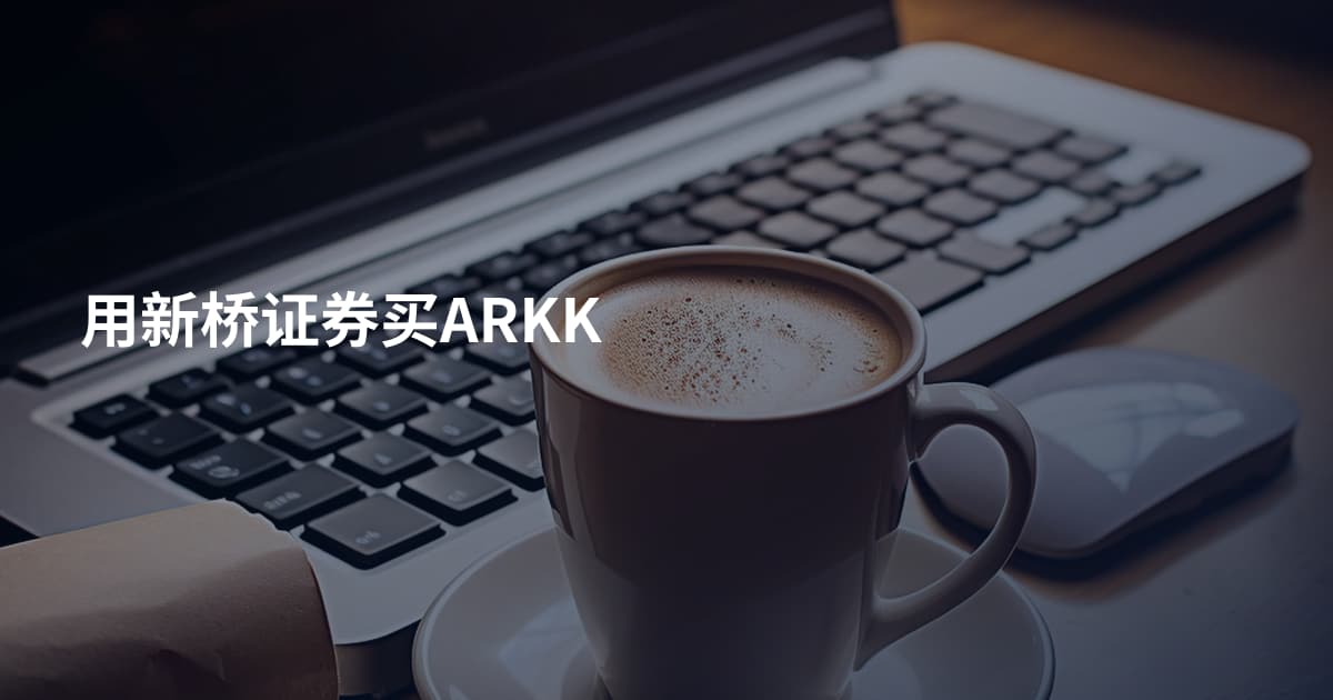用新桥证券买ARKK