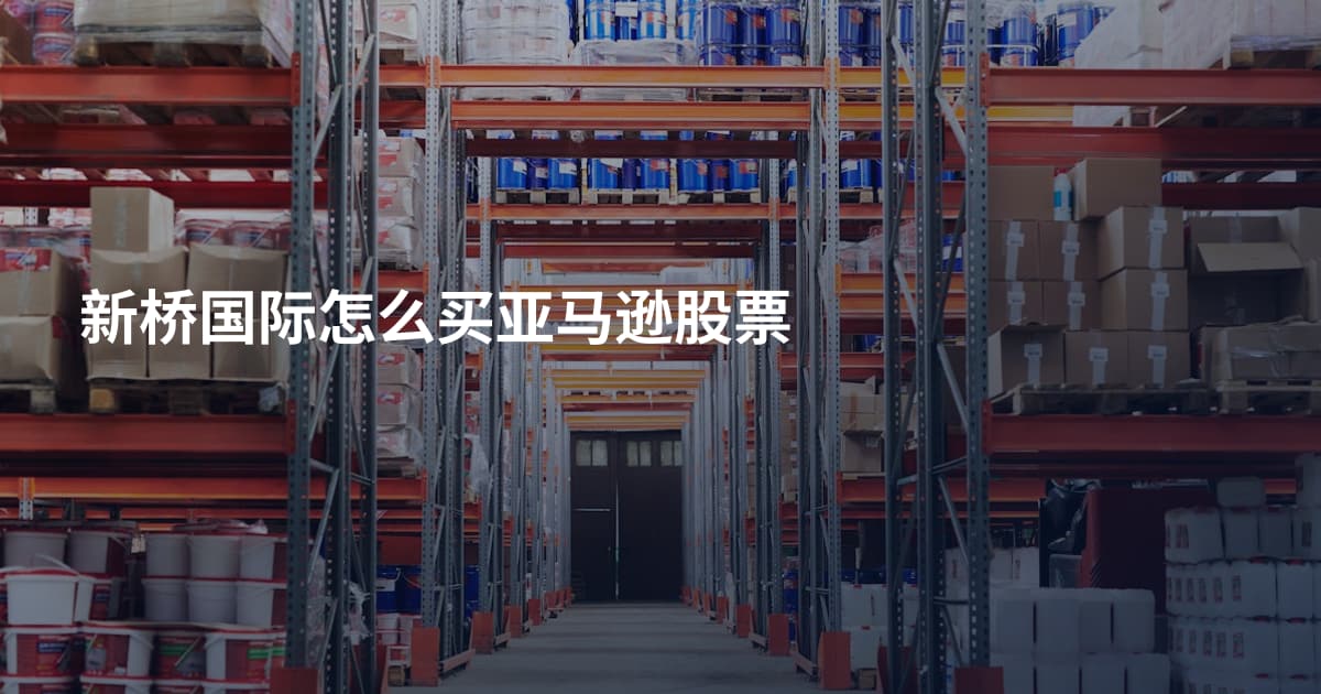 新桥国际怎么买亚马逊股票