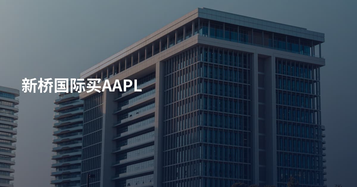 新桥国际买AAPL