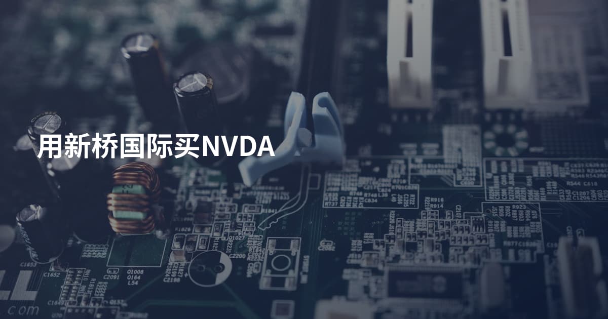 用新桥国际买NVDA