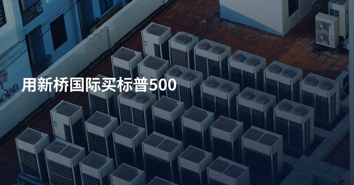 用新桥国际买标普500