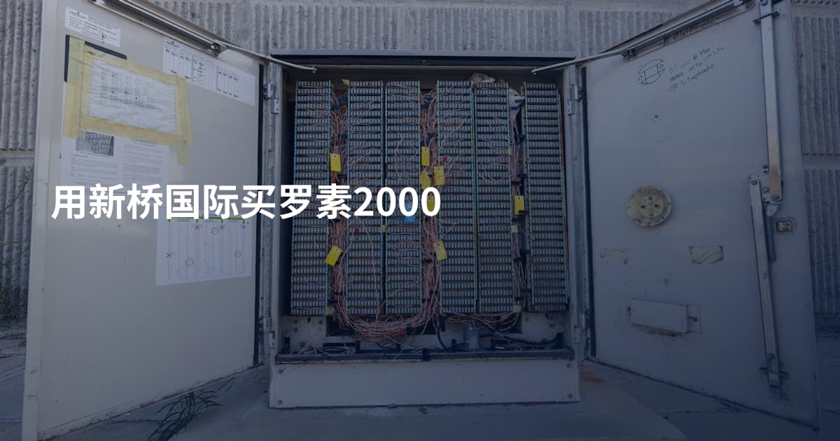 用新桥国际买罗素2000