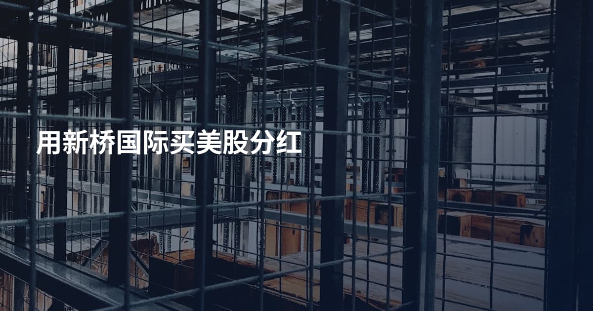 用新桥国际买美股分红