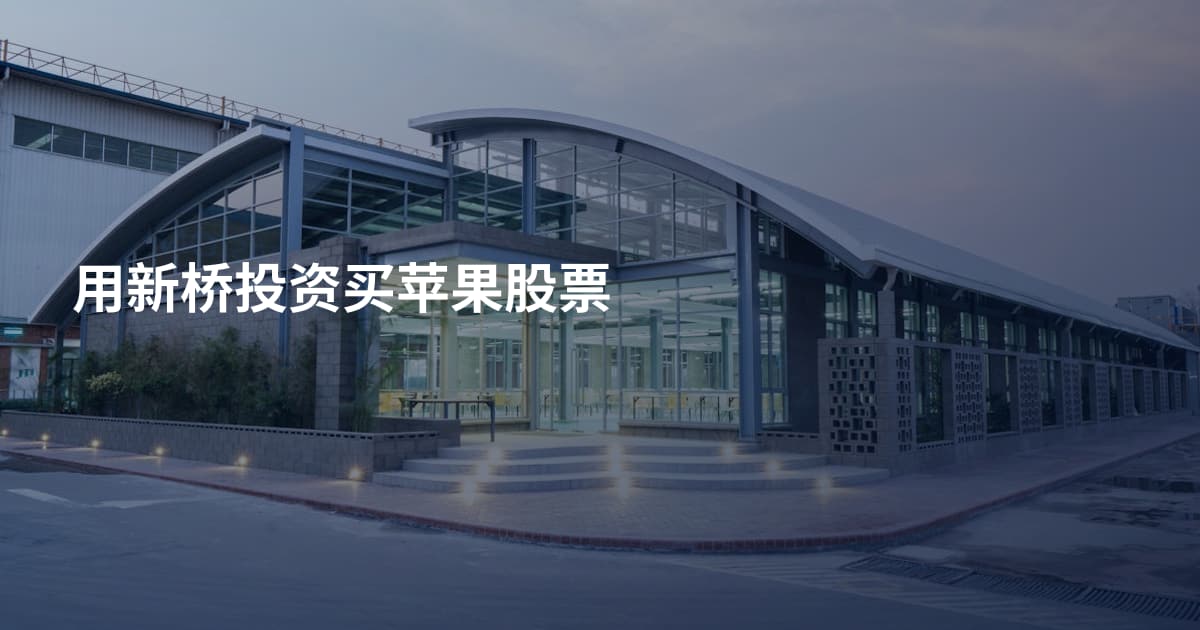 用新桥投资买苹果股票
